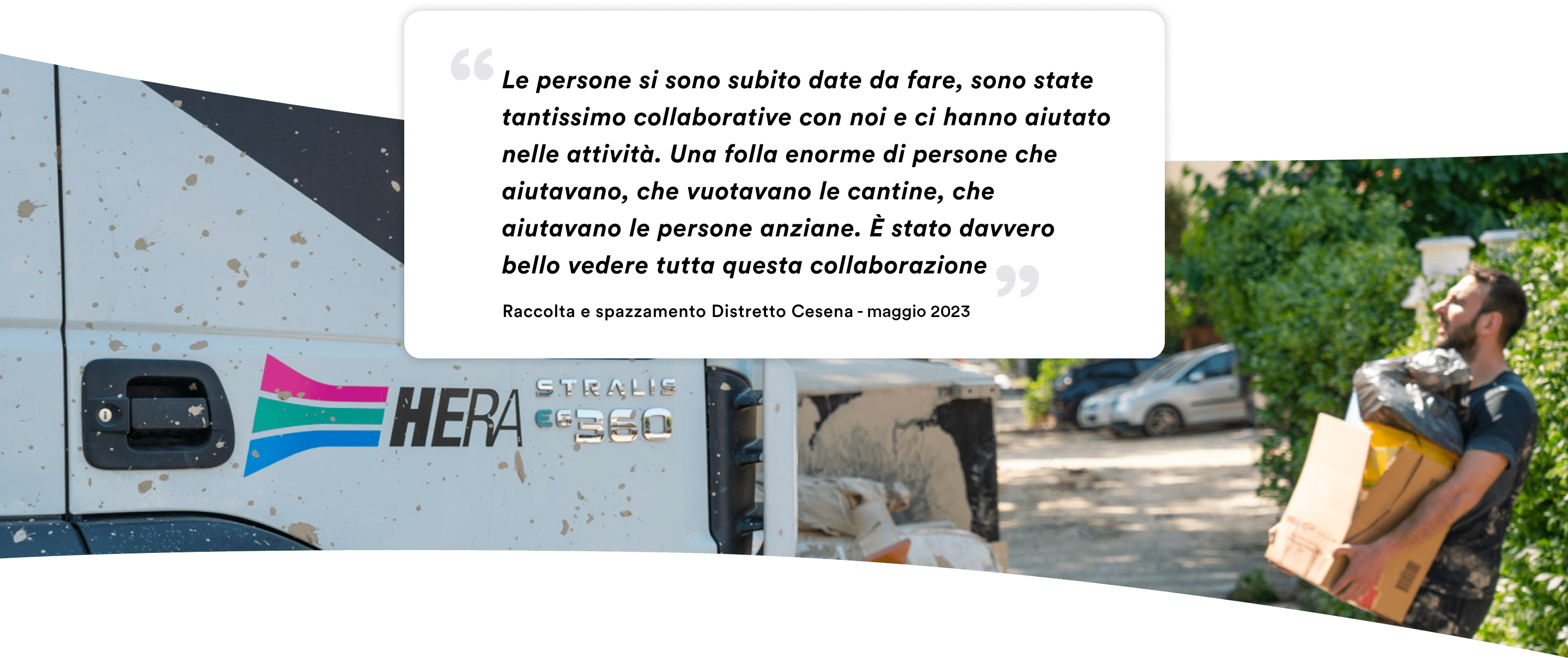 raccolta e spazzamento Distretto Cesena Maggio 2023 dichiara: 