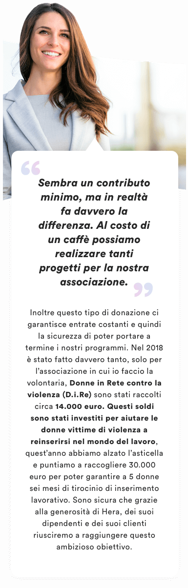 Insieme diamo una mano a chi ne ha bisogno Donatella centrale mobile