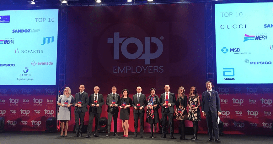 Top employer 2018