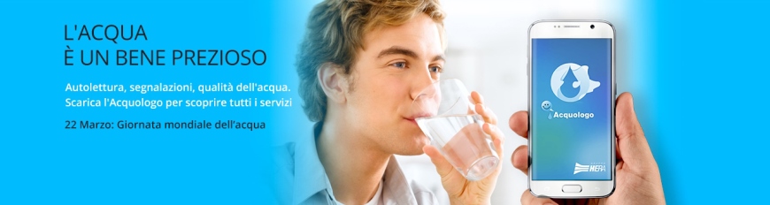 L'acqua è un bene prezioso